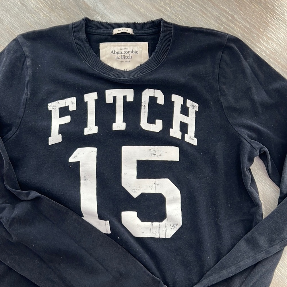 Abercrombie Mens Long Sleeve Shirt. Size Medium